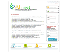 Tablet Screenshot of afrimet.org
